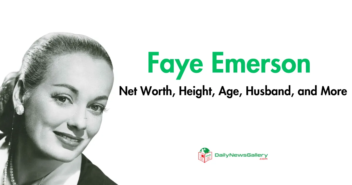 Exploring the Iconic Life of Faye Emerson: A 1940s Star